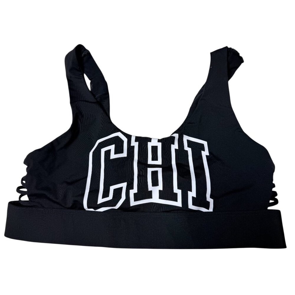 PINK Victoria's Secret Ultimate Pink Chicago CHI sports bra small unlined